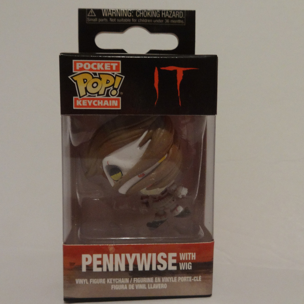 Funko IT Pennywise with Wig Keychain